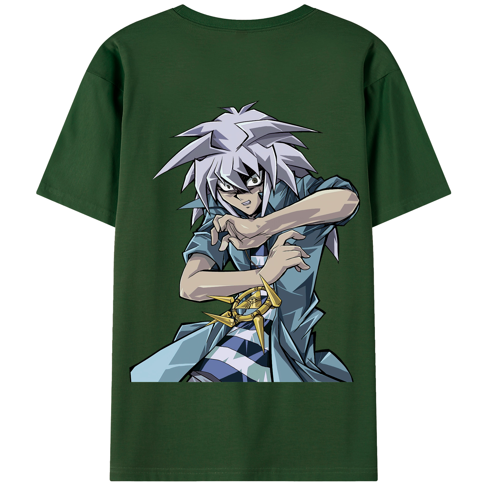 （画像用） 遊☆戯☆王 Yu-Gi-Oh! 綿100％半袖Tシャツ（背面プリント）
